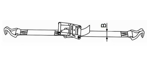 Fascia di ancoraggio 10m