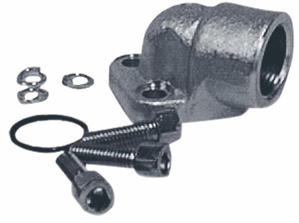 Flangia pompa oleodinamica 3 fori 3/8” interasse 40