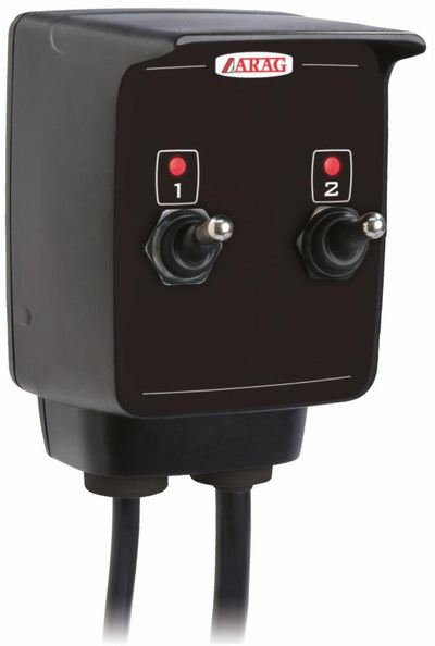Scatola di comando compatta a 2 vie Arag con cavo diretto 4 mt