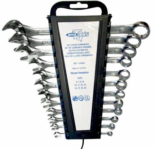 Set 12 chiavi combinate di varie dimensioni
