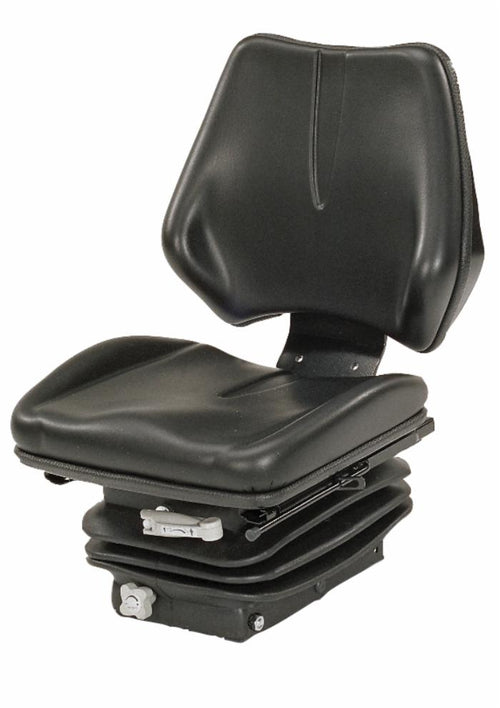 Sedile Small in sky nero con sospensione meccanica