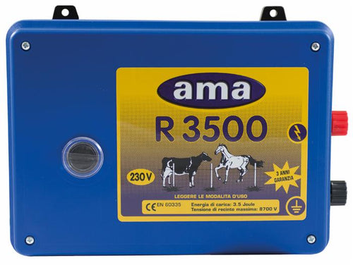 Elettrificatore ranch ama R3500 con alimentazione 230V