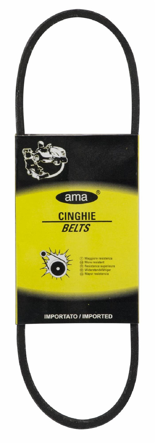 Cinghia trapezoidale in gomma telata tipo Z46 1/2mm 1180