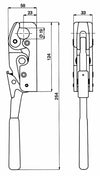 Chiusura universale per rimorchi Ø 19mm