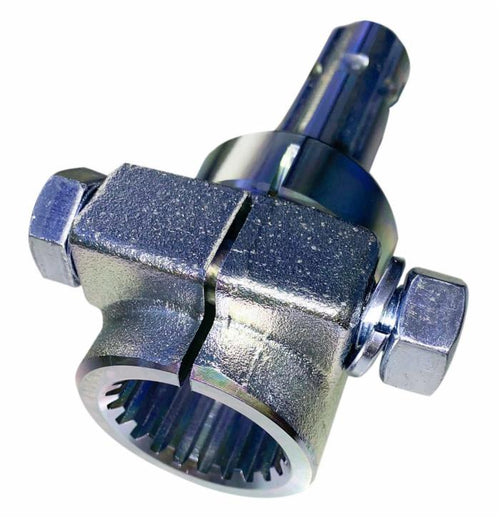 Riduzione per presa di forza bonificata 13/4 con 20 scanalature con bullone e lunghezza 165mm