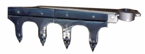 Dentiera 16 denti a testa tranciata lunghezza 2,35 mt adattabile a Gaspardo FBR 13013061