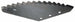 Coltello per carromiscelatore 550x270mm adattabile a Italmix, Storti e Unifast