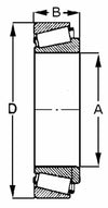 Cuscinetto adattabile mod. 32208