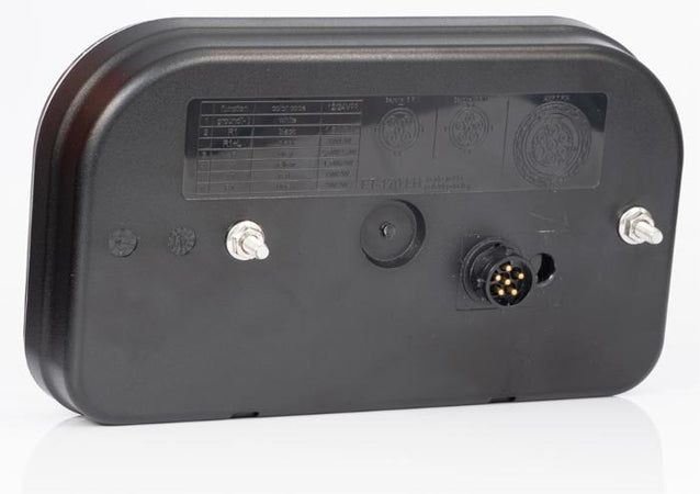 Fanale posteriore sinistro LED 12-36V 240x55x140mm