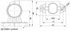 Luce di ingombro dx a LED 12-36V con Luce anteriore - laterale - posteriore