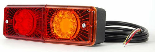 Fanale posteriore dx-sx 6 LED 200x70x60mm