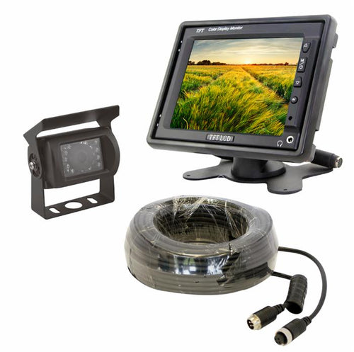 Kit videocamera di retromarcia per trattori con monitor LCD TFT 5,6