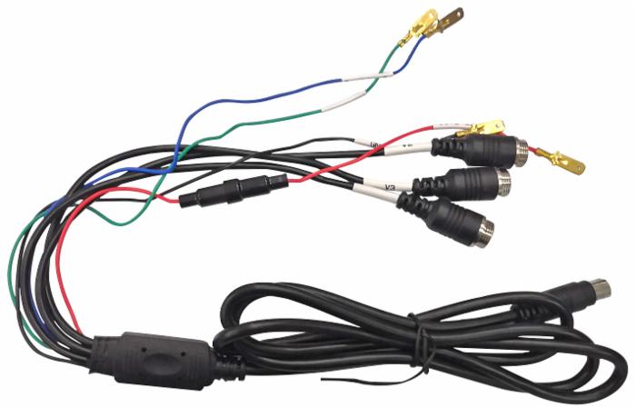 Kit videocamera di retromarcia per trattori con monitor LCD TFT 5,6"