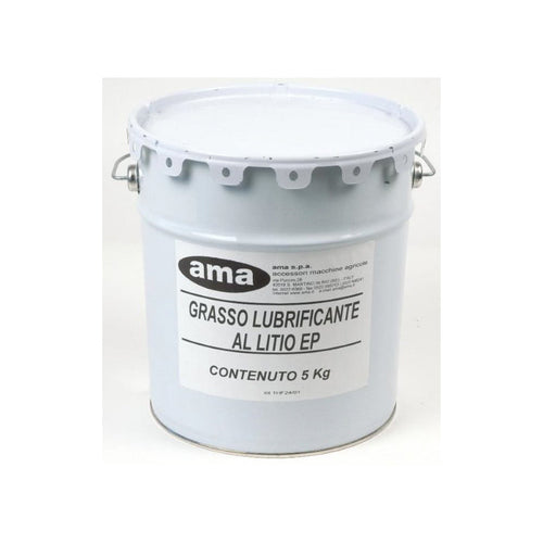 Secchiello grasso litio blu 5kg confezione da 2 pezzi