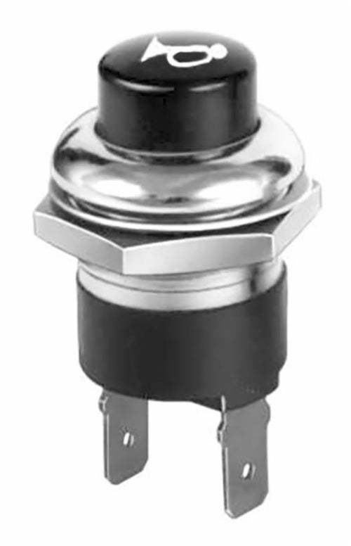 Interruttore a pulsante per avvisatore acustico da 12-24V