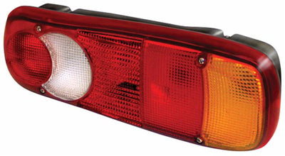 Fanale posteriore alogeno dx-sx 350x133mm 7 funzioni luminose