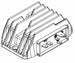 Regolatore di tensione per trattore 12V adattabile al rif. originale Lombardini 7362.298 con spia