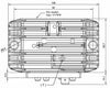 Regolatore di tensione per trattore 12V adattabile al rif. originale Lombardini 7362.298 con spia