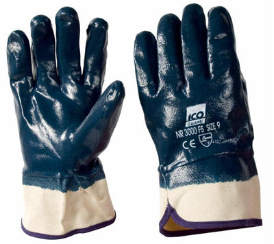 Guanto NBR blu taglia XL