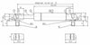Molla a gas Stabilus estensione max 445mm 150 N adattabile al riferimento originale Deutz-Fahr 001105990