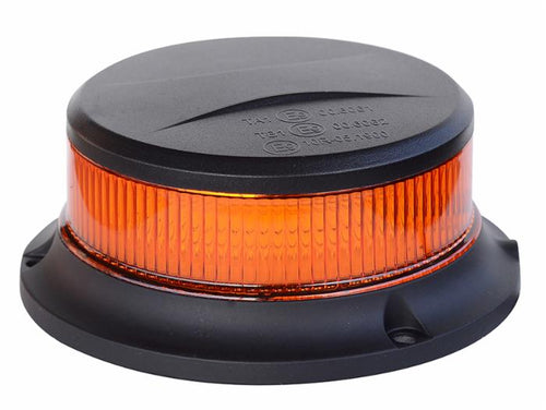 Lampeggiante a 18 LED 12-24V base piana