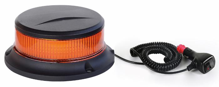 Lampeggiante a 18 LED 12-24V base magnetica