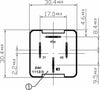 Intermittenza 4 poli 12V per fanali LED ed alogeni confezione da 2 pezzi