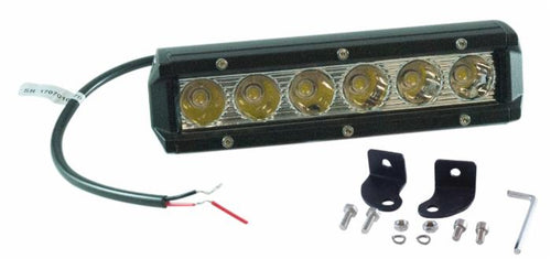 Faro da lavoro a barra 6 LED Epistar a lungo raggio Spot 30W IP67