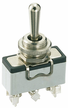 Interruttore a levetta unipolare MOM-OFF-MOM