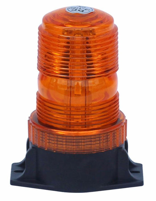 Lampeggiante a LED 10-100V base piana