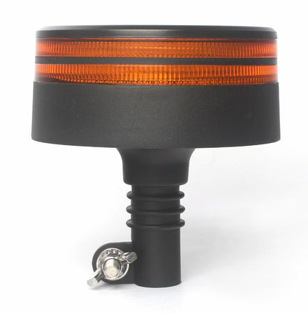 Lampeggiante 50 LED 12-24V e 25W a doppia luminosità base flessibile