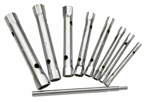 Set 8 chiavi a tubo doppie