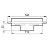 Kit coperchio e anello per cisterne ø 140mm