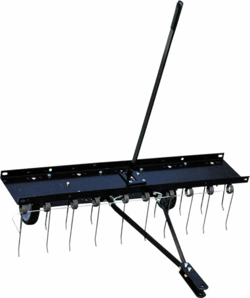 Strigliatore per trattorini tagliaerba con 20 molle