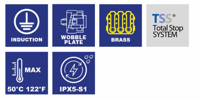 Idropulitrice alta pressione Annovi Reverberi AR 588 500 L/h