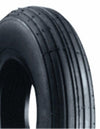 Pneumatico rigato 2 tele portata 180kg con camera d’aria Ø 405mm