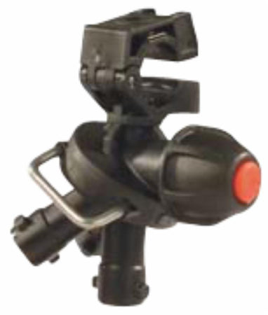 Portagetto per diserbo a 3 vie a cavallotto con antigoccia a membrana Ø 1/2"