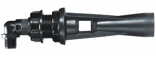 Agitatore idraulico ispezionabile con ugello Ø 2mm e raccordo curvo 90°