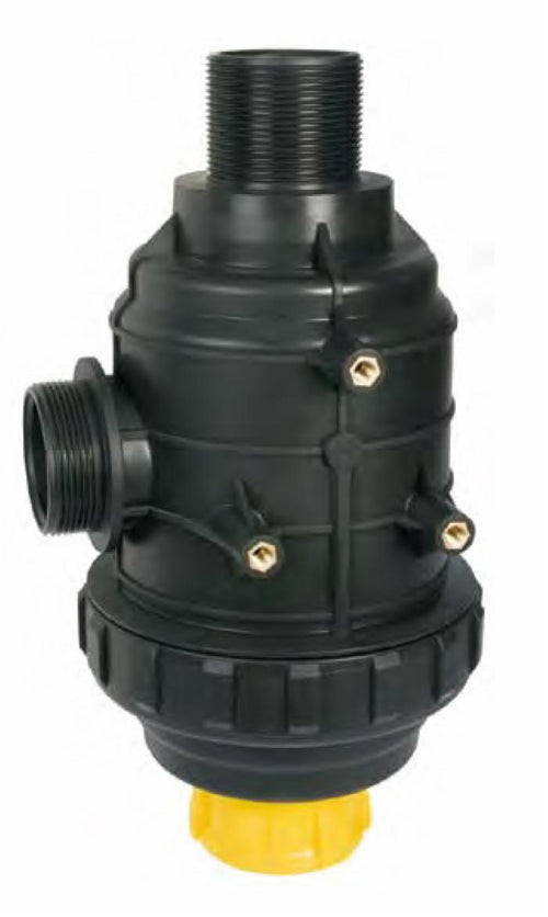 Filtro aspirazione con valvola G 1 1/2 32 Mesh