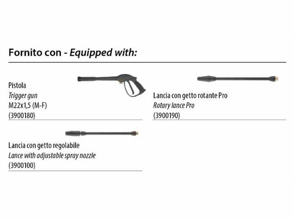 Idropulitrice Annovi Reverberi AR 491 450 L/h Confezione da 1pz