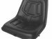 Sedile per macchine di pulizia industriale in sky nero 415x380x350mm Confezione da 1pz