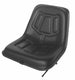 Sedile per macchine di pulizia industriale in sky nero 415x380x350mm