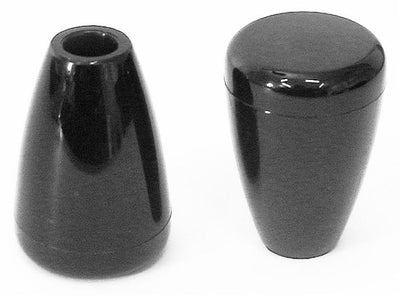 Pomello a testa piatta con foro liscio Ø 8mm confezione da 15 pezzi