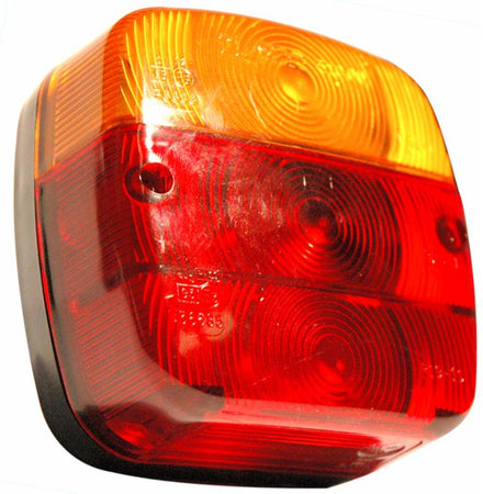 Fanale alogeno posteriore dx 110x110mm confezione da 2 pezzi