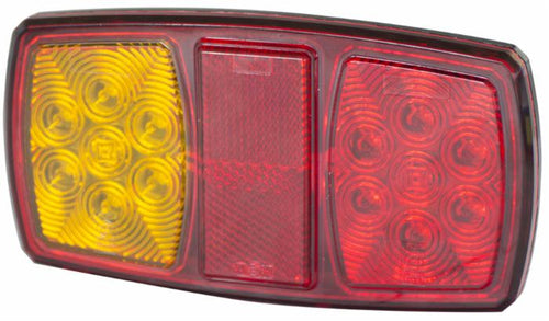 Fanale posteriore dx a LED 12V dimensioni 150x22x80mm