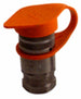 Tappo Parapolvere Faster Rosso Innesti Faccia Piana Femmina M1/4