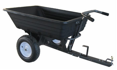 Carrello ribaltabile per trattorini tagliaerba con capacità 300kg