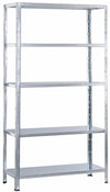 Scaffale metallico a incastro in kit L100xH188xP40