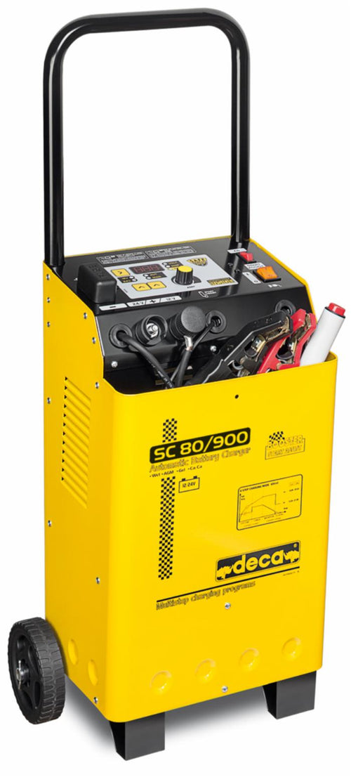 Caricabatterie Deca SC80/900 con controllo picchi di tensione 12/24v