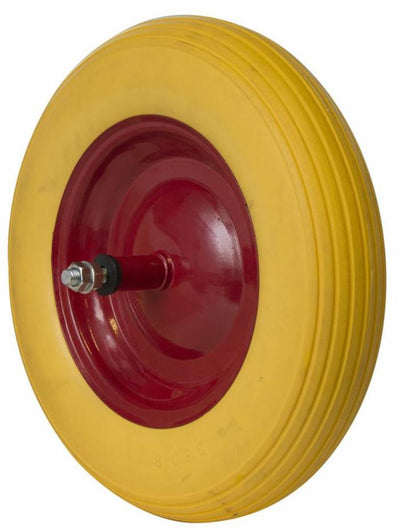 Ruota per carriola in poliuretano ø 368mm